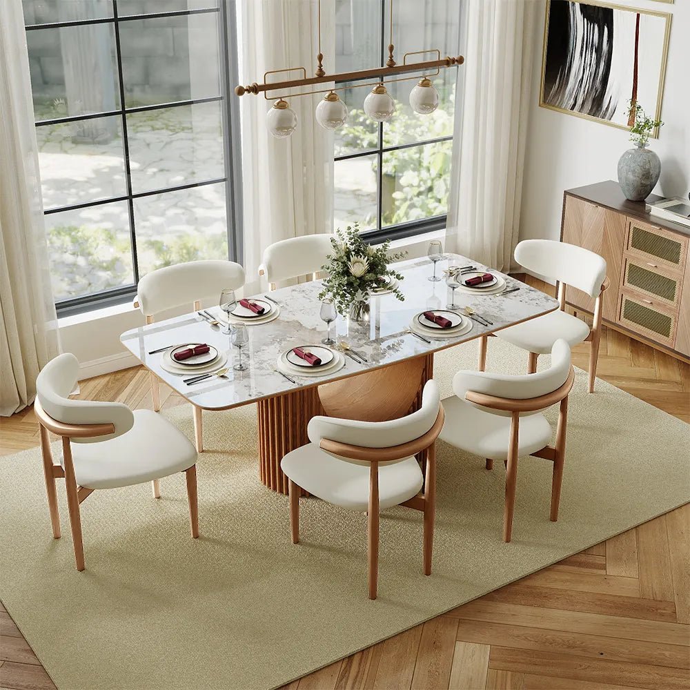 Lawson – Mid - Century Modern Dining Chair Set (2 pcs) - Exclusivia