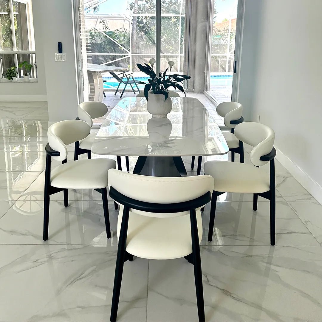 Lawson – Mid - Century Modern Dining Chair Set (2 pcs) - Exclusivia