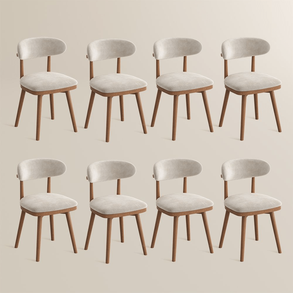 Lawson Mid - Century Swivel Dining Chairs – Set of 2 - Exclusivia