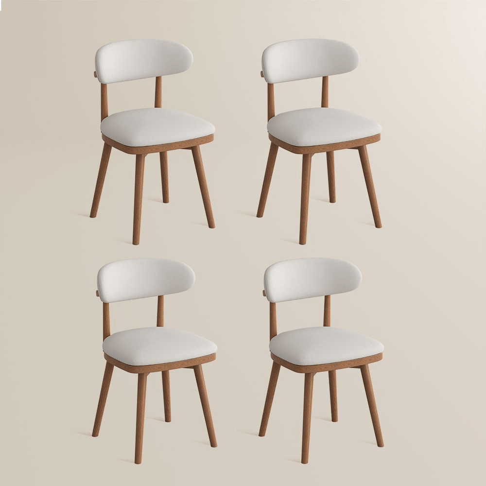 Lawson Mid - Century Swivel Dining Chairs – Set of 2 - Exclusivia