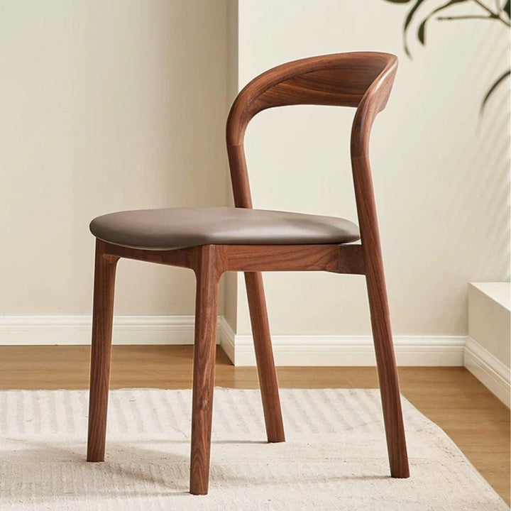 Leann Modern Solid Wood Dining Chair - Exclusivia