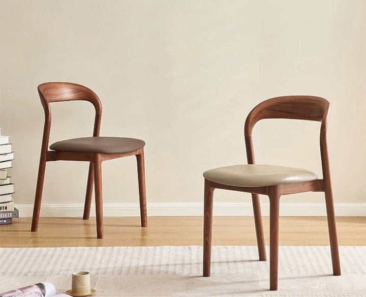 Leann Modern Solid Wood Dining Chair - Exclusivia
