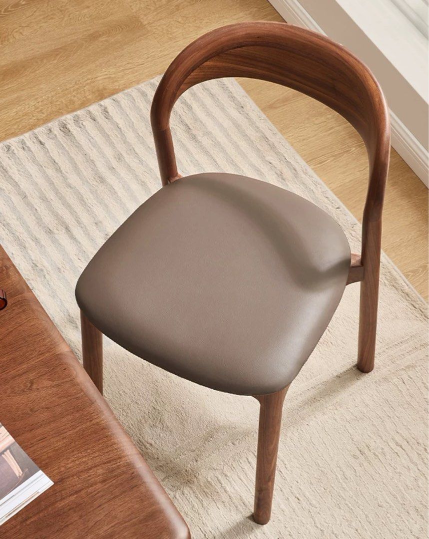 Leann Modern Solid Wood Dining Chair - Exclusivia