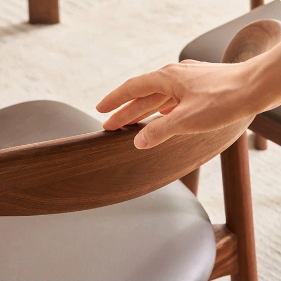 Leann Modern Solid Wood Dining Chair - Exclusivia