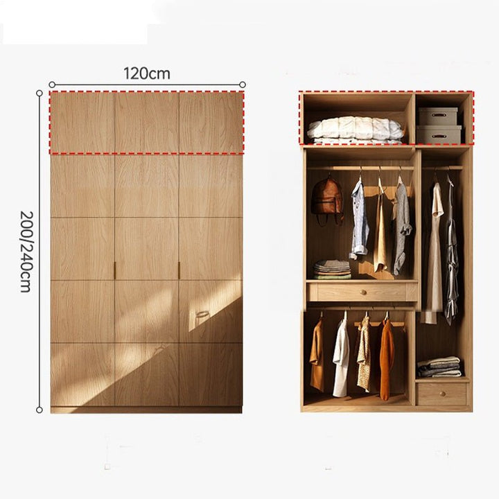 Leona Japandi Wardrobe - Exclusivia