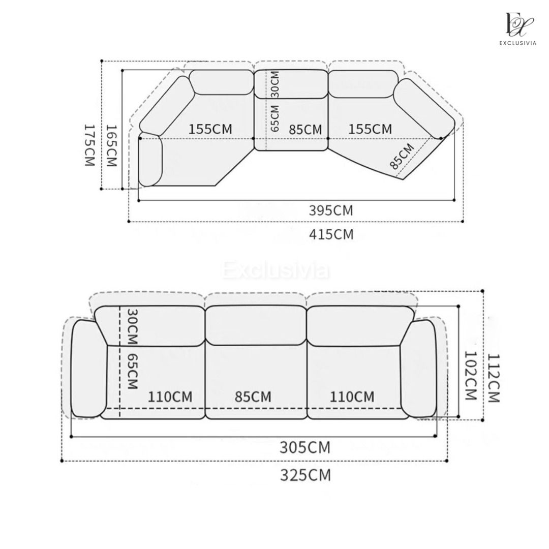 LERA Modern Sofa - Exclusivia