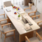 LEX Japandi Sintered Stone Dining Table - Exclusivia