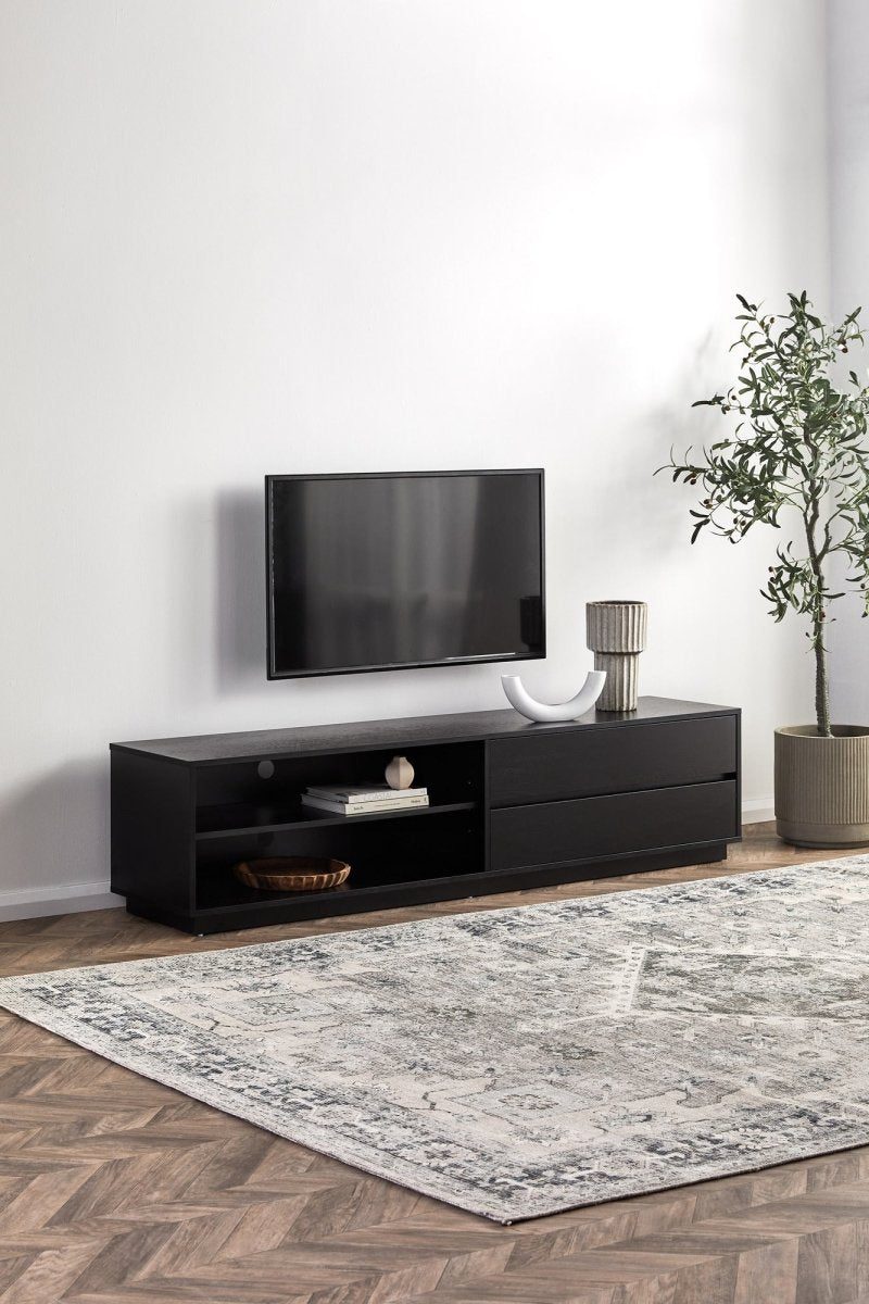 Linea Oak Media Console, 180 cm - Exclusivia