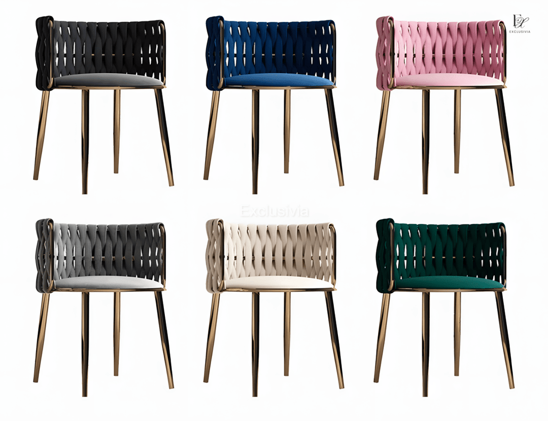 LING Velvet Chair - Exclusivia