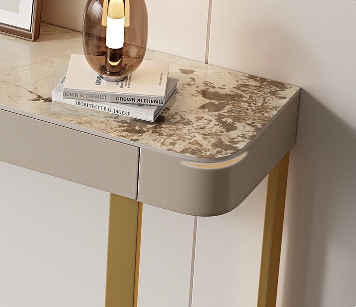 ZENITH Modern Sintered Stone Console Table