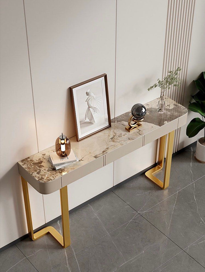 ZENITH Modern Sintered Stone Console Table