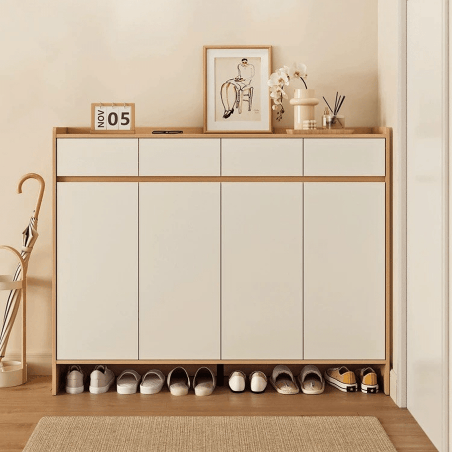 LINS Japandi Shoe Cabinet - Exclusivia