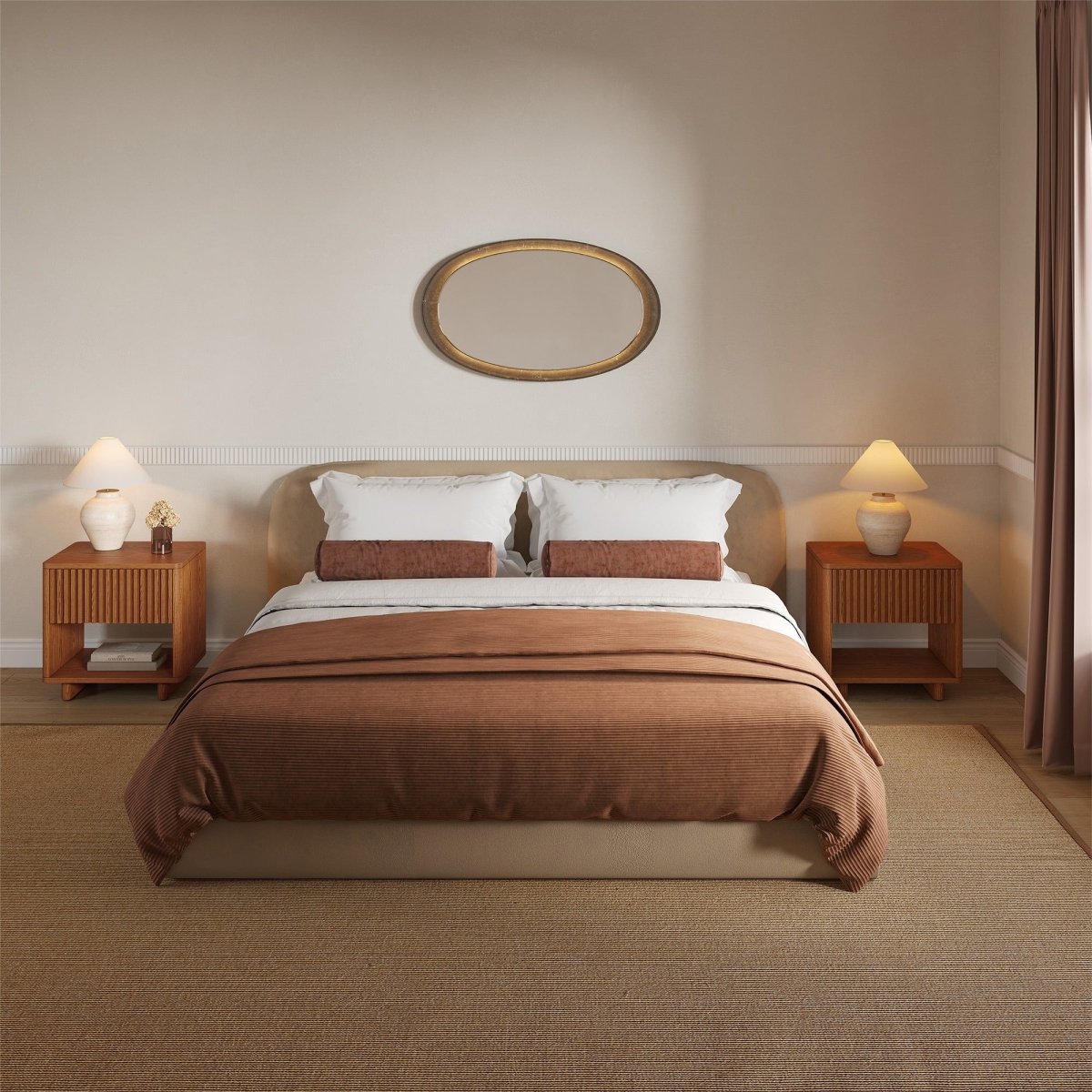 Liora Nightstand, 50cm - Exclusivia