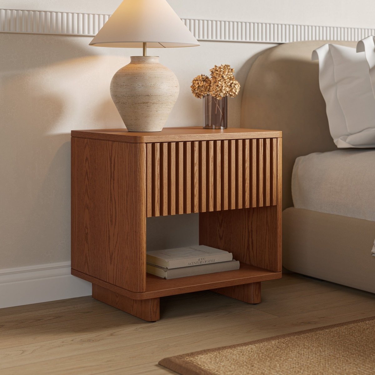 Liora Nightstand, 50cm - Exclusivia