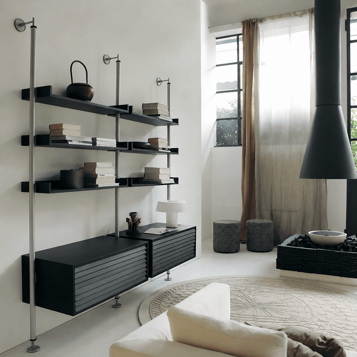 LOFT Modern Solid Wood Bookshelf - Exclusivia