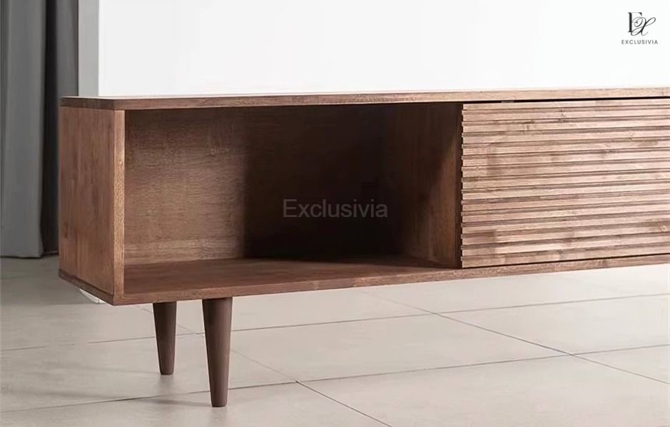 LOSR Rustic Wood TV Console - Exclusivia