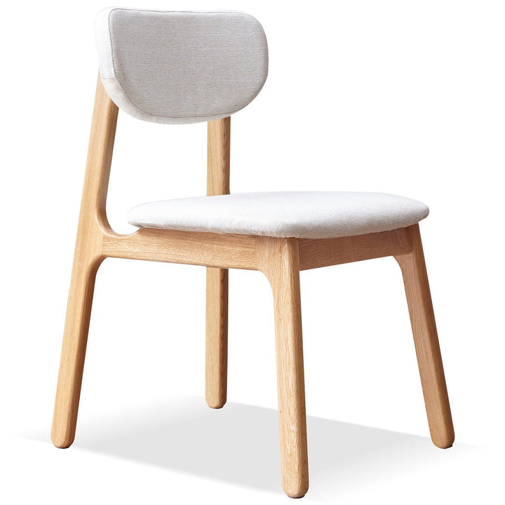 LOU Scandinavian Oak Wood Dining Chair - Exclusivia
