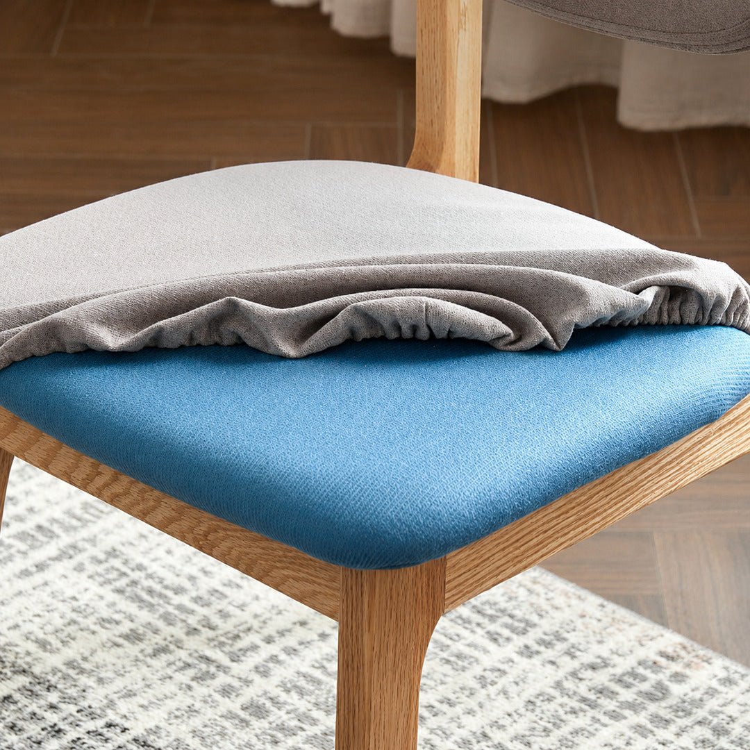 LOU Scandinavian Oak Wood Dining Chair - Exclusivia