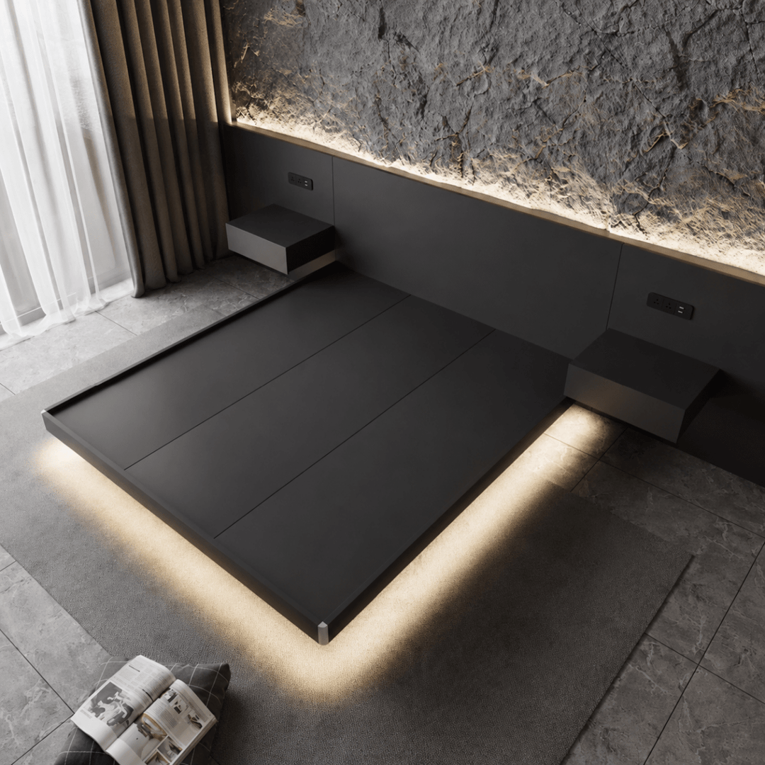 Lucent Modern Floating Bedframe - Exclusivia