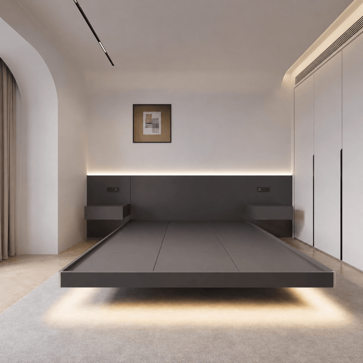 Lucent Modern Floating Bedframe - Exclusivia