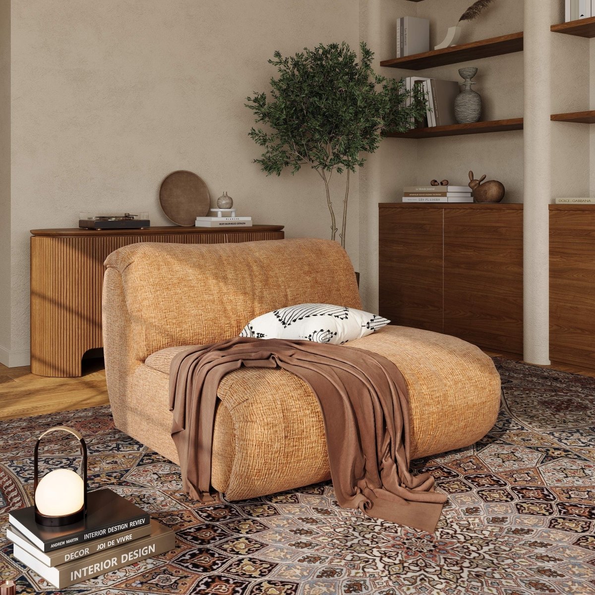 Luma Modular Chenille Sofa - Exclusivia