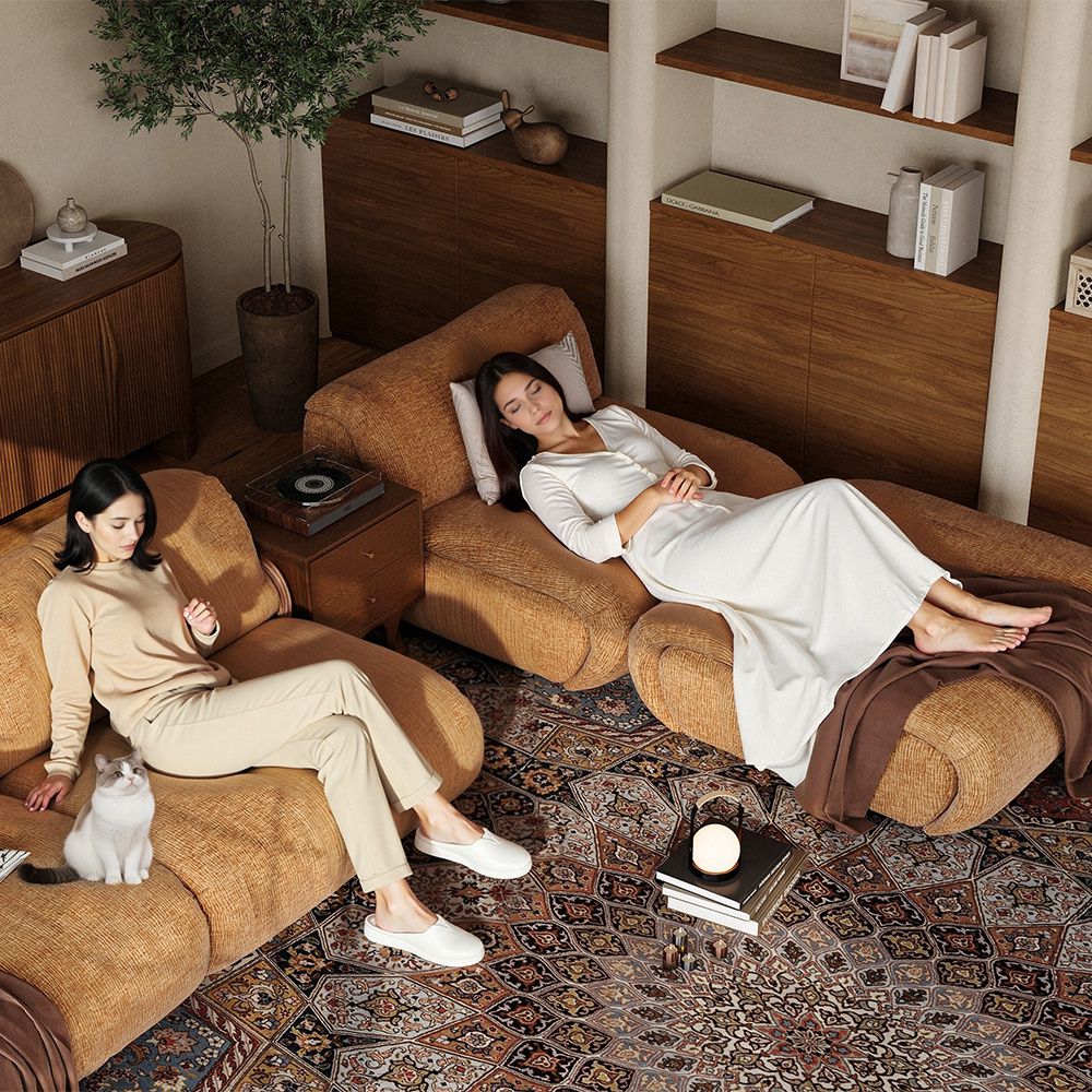 Luma Modular Chenille Sofa - Exclusivia