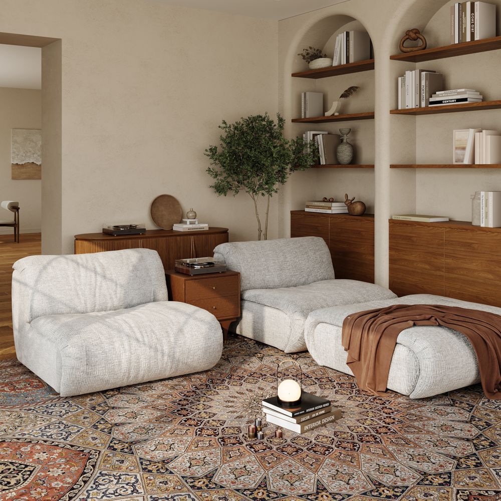 Luma Modular Chenille Sofa - Exclusivia