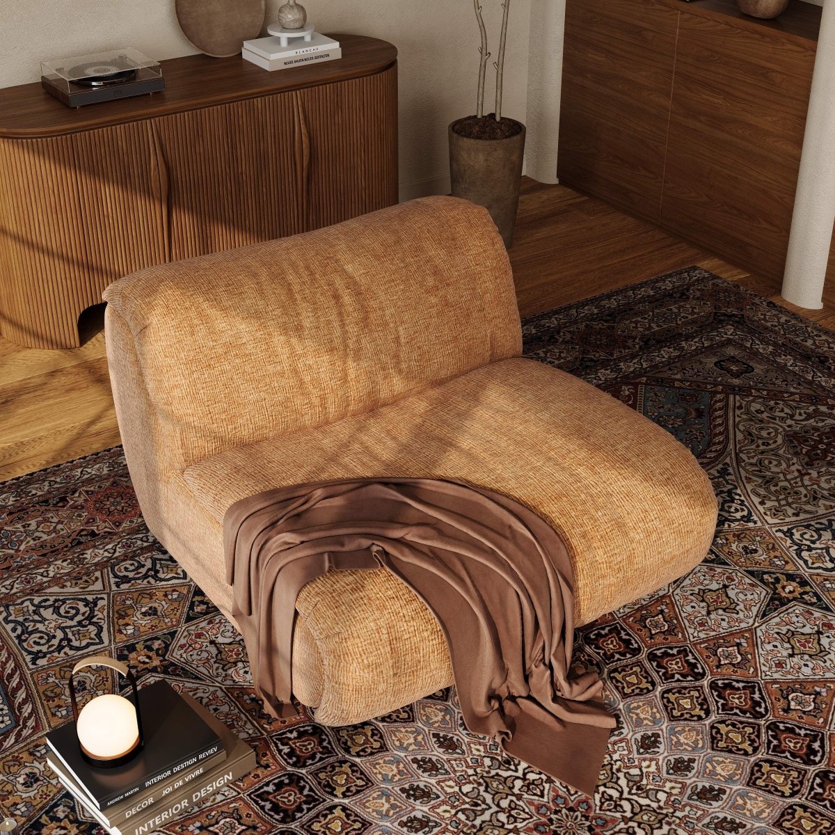 Luma Modular Chenille Sofa - Exclusivia