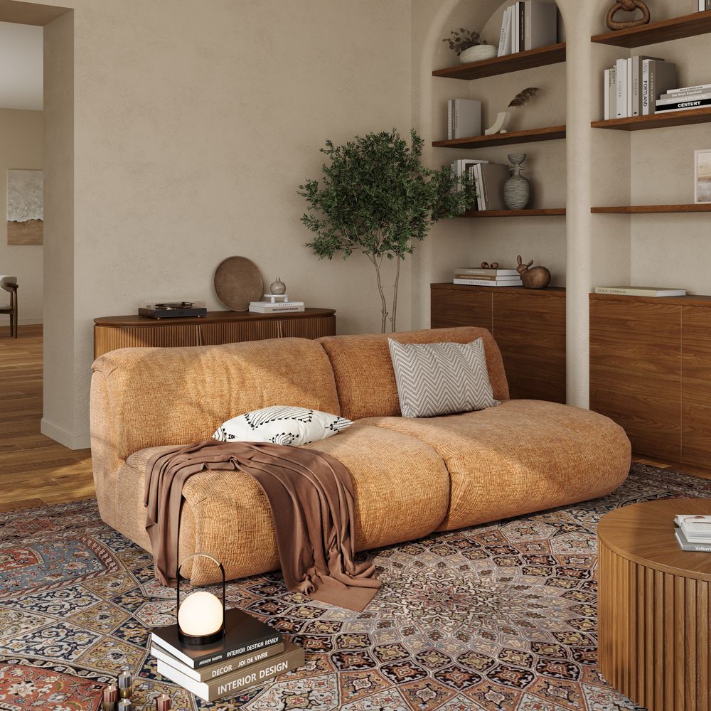 Luma Modular Chenille Sofa - Exclusivia