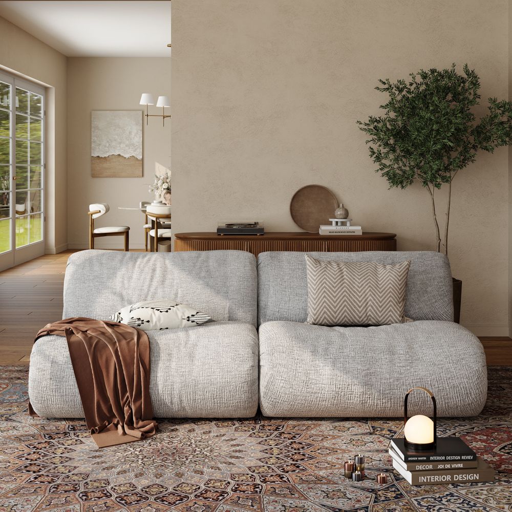 Luma Modular Chenille Sofa - Exclusivia