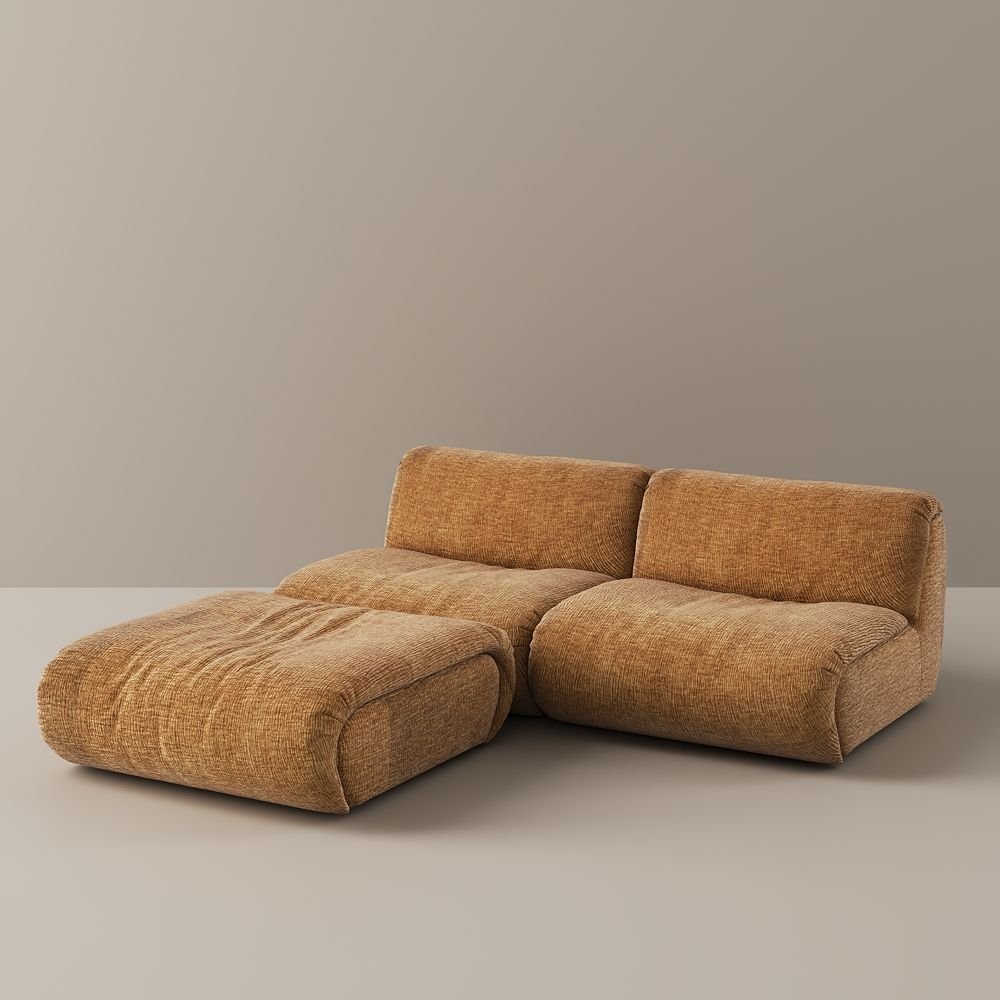 Luma Modular Chenille Sofa - Exclusivia