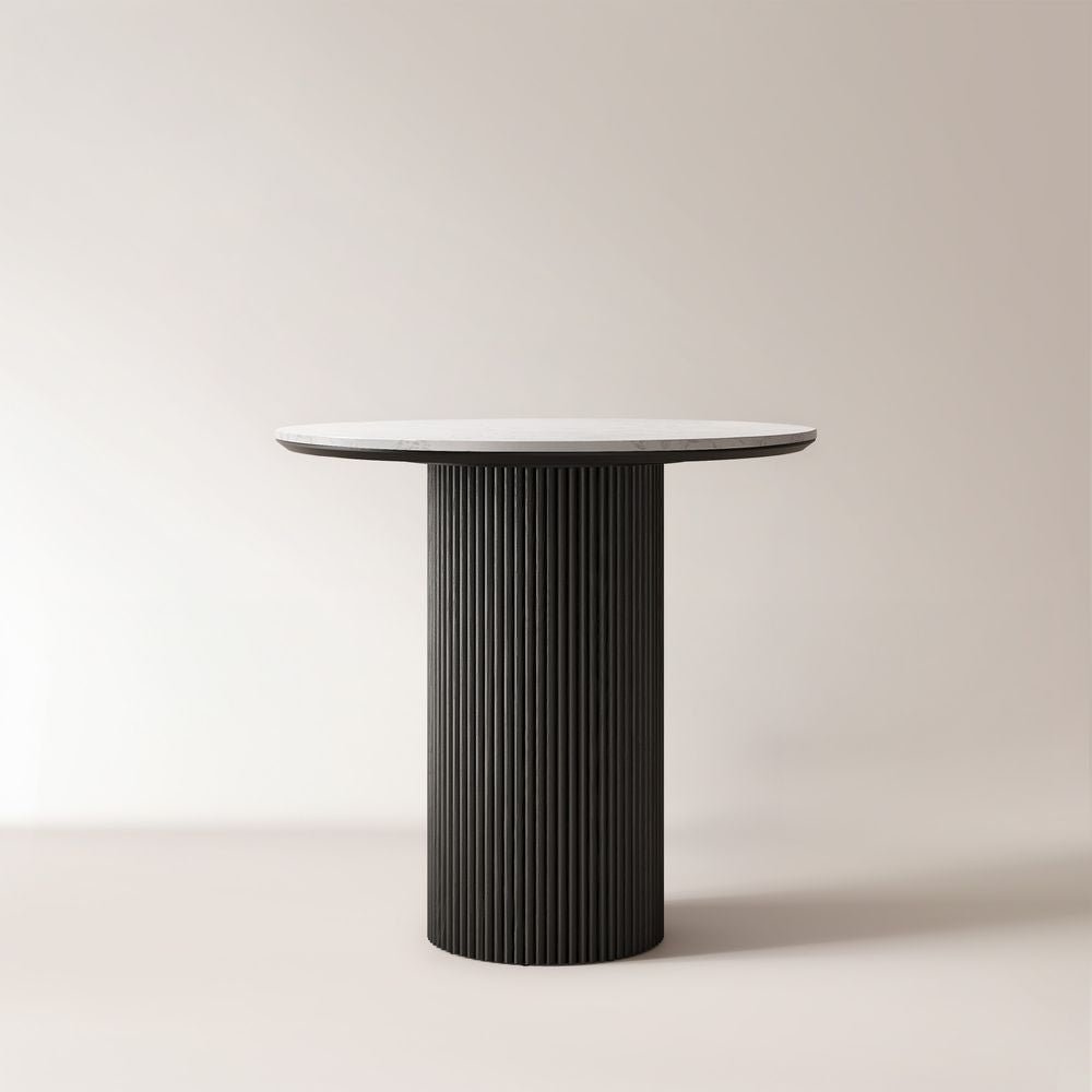 Lumea Natural Dining Table, 80cm & 100cm - Exclusivia