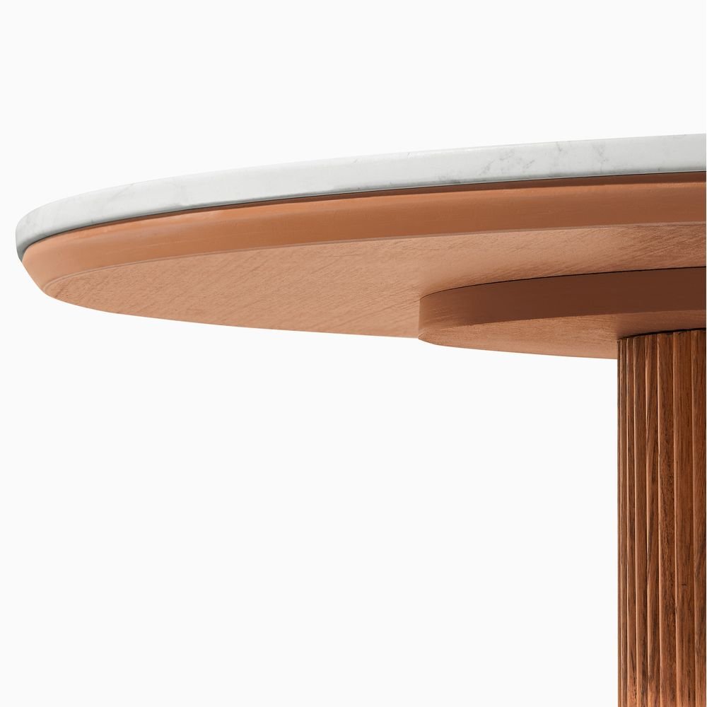Lumea Natural Dining Table, 80cm & 100cm - Exclusivia