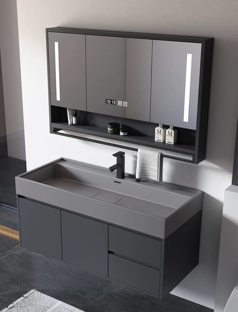 Lumi Modern LED Bathroom Vanity - Exclusivia