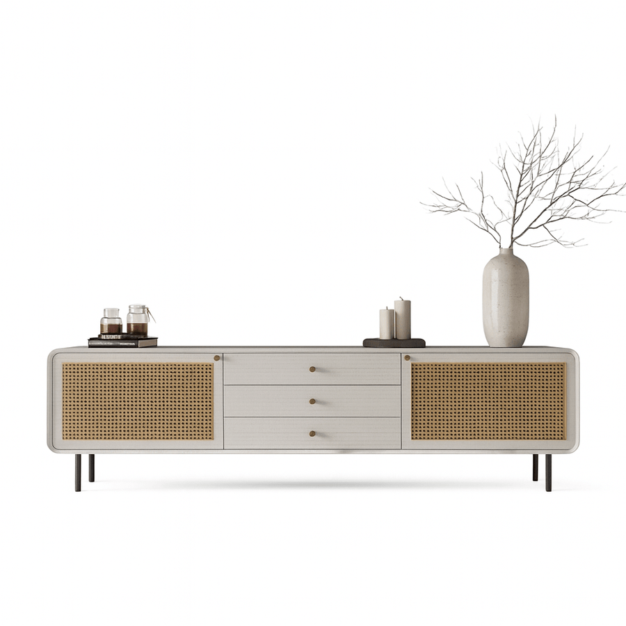 LUMINA Rattan TV console - Exclusivia