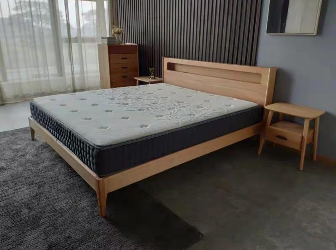 Lumora Smart Solid Wood Bedframe - Exclusivia