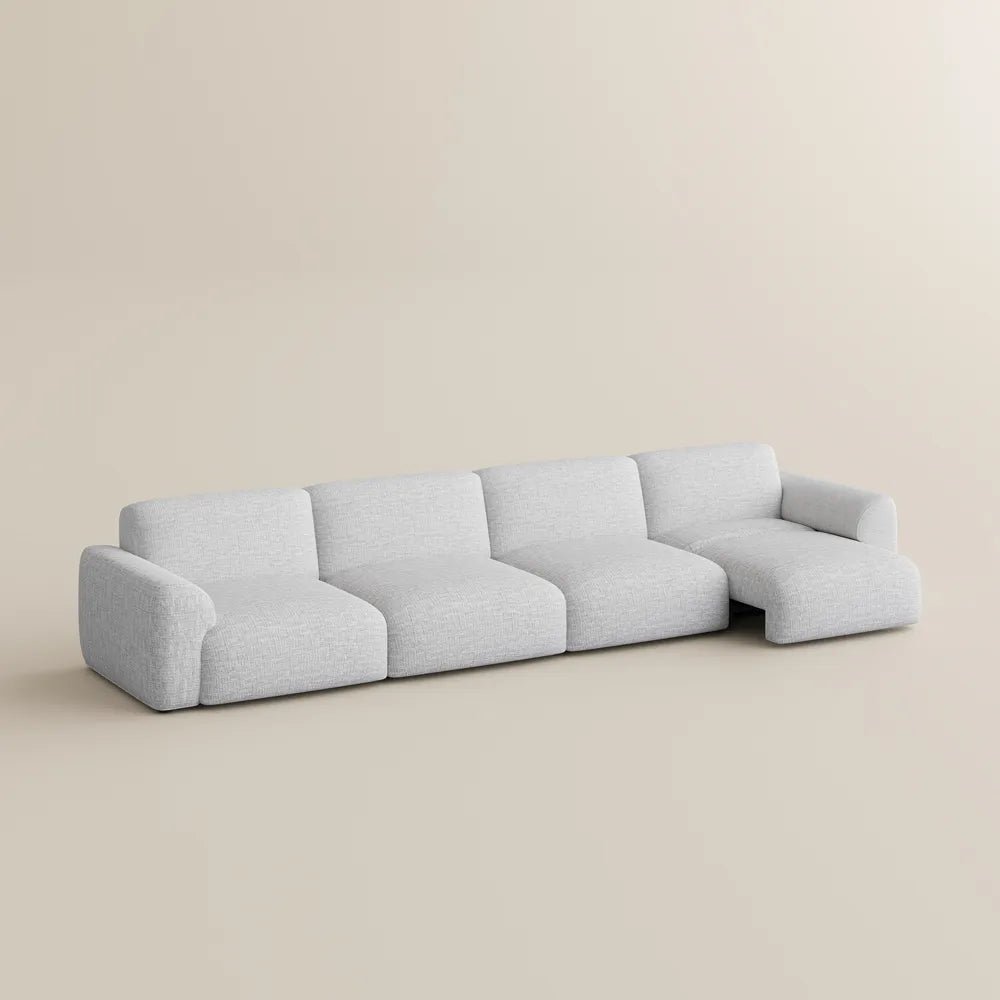 LunaEase Chenille Power Sofa Bed - Exclusivia