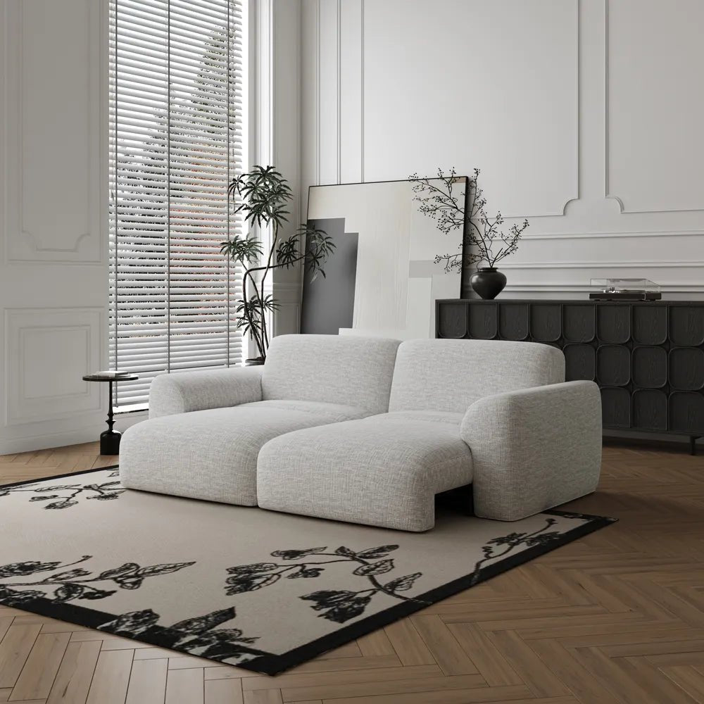 LunaEase Chenille Power Sofa Bed - Exclusivia