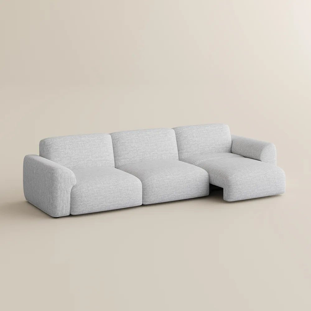 LunaEase Chenille Power Sofa Bed - Exclusivia