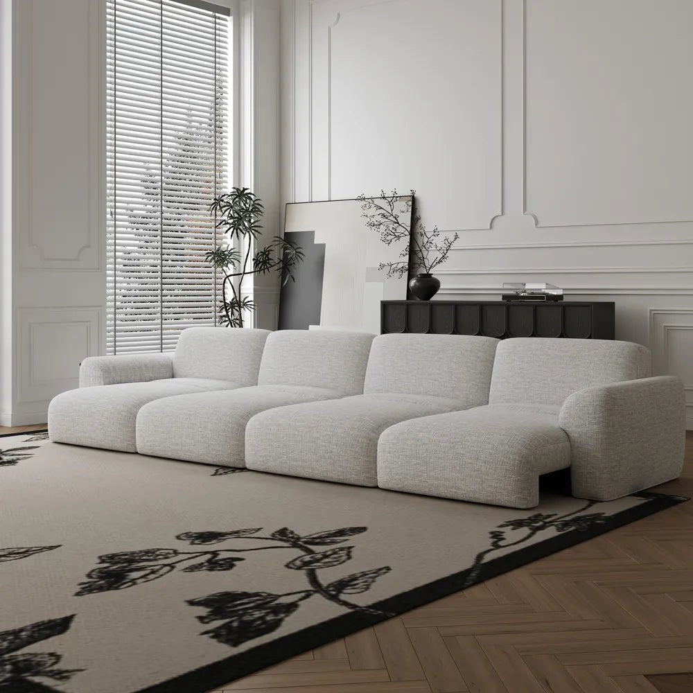 LunaEase Chenille Power Sofa Bed - Exclusivia
