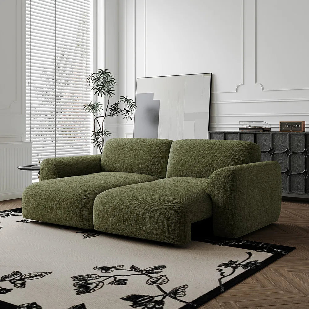LunaEase Chenille Power Sofa Bed - Exclusivia