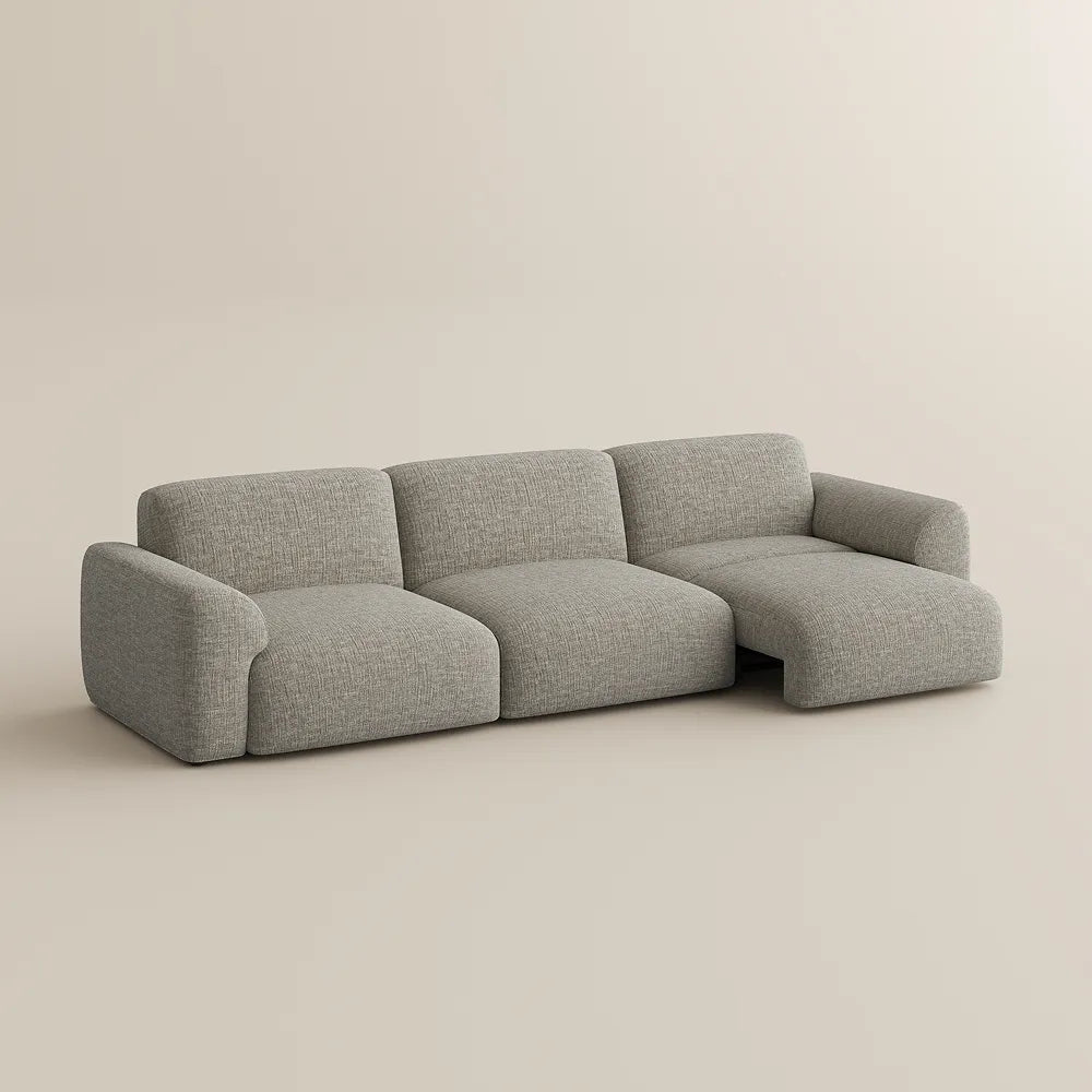 LunaEase Chenille Power Sofa Bed - Exclusivia