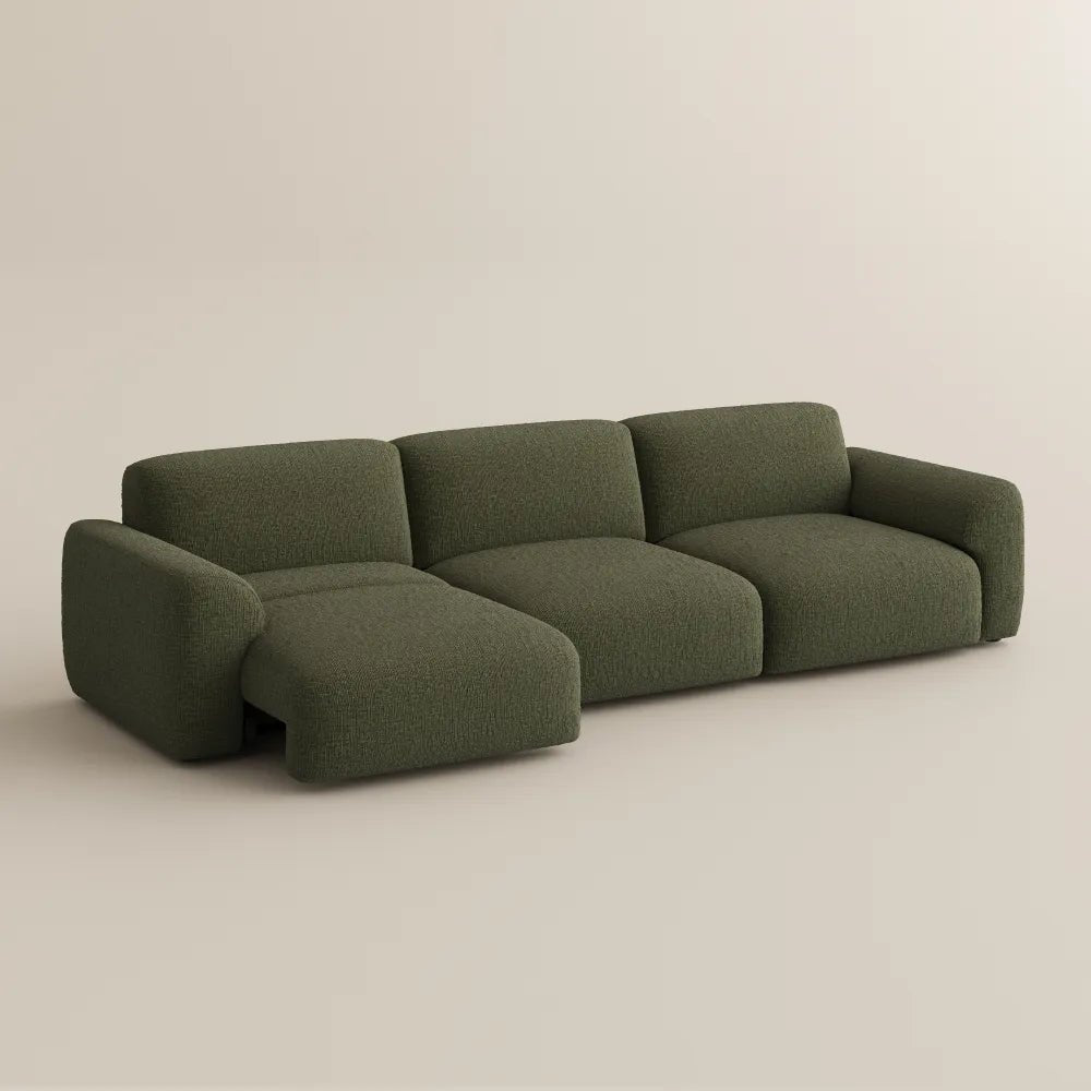 LunaEase Chenille Power Sofa Bed - Exclusivia