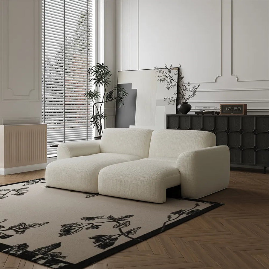 LunaEase Chenille Power Sofa Bed - Exclusivia