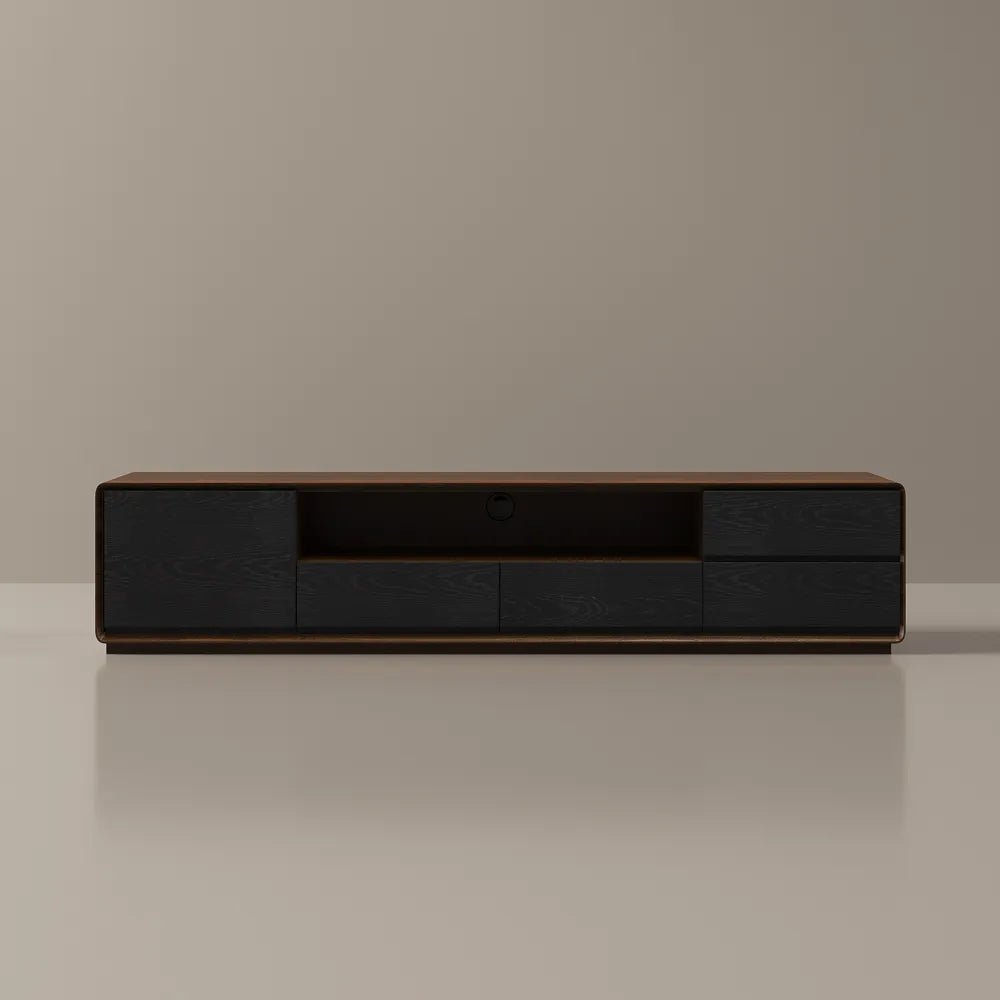 Lunaris 200 cm LED Media Console - Exclusivia