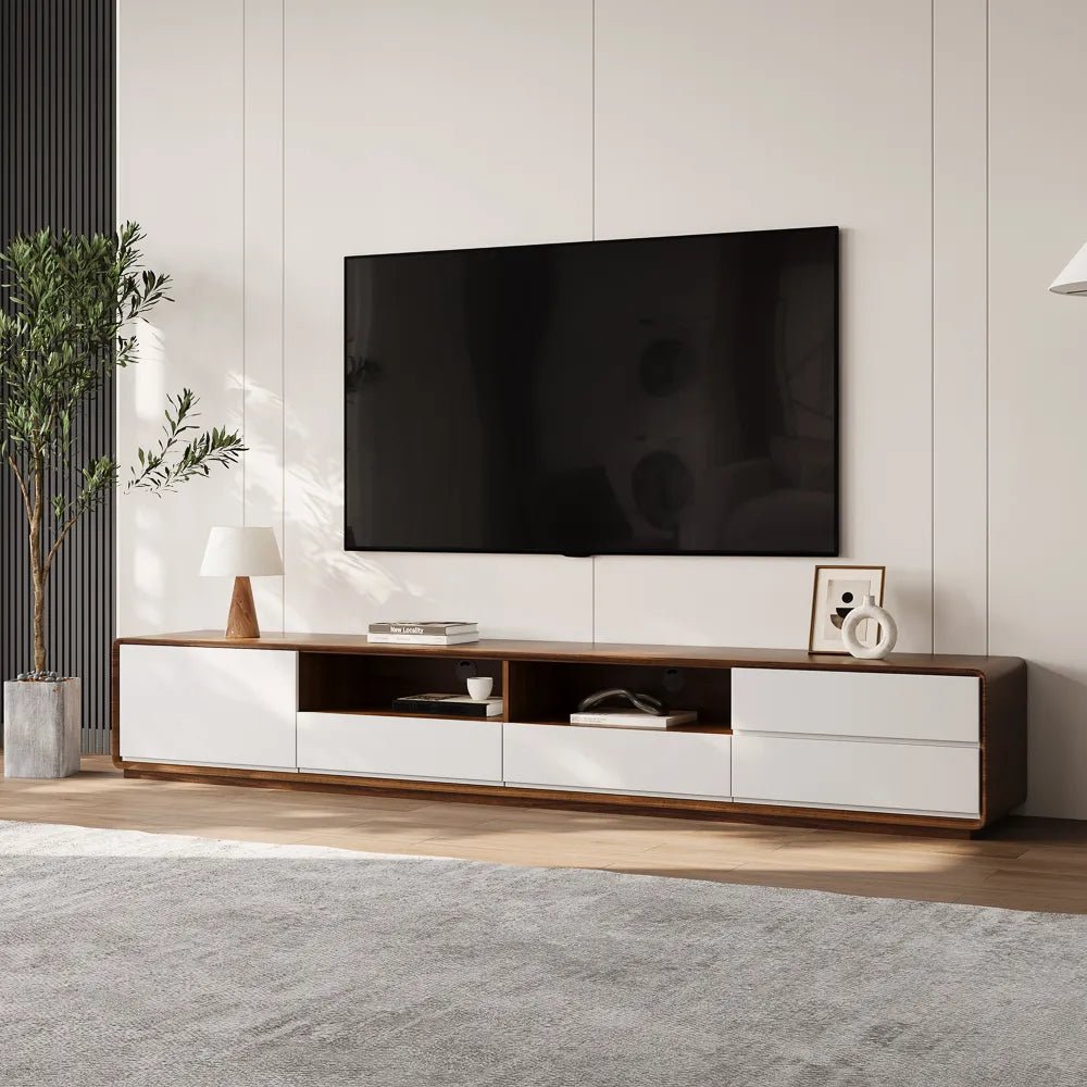 Lunaris 200 cm LED Media Console - Exclusivia