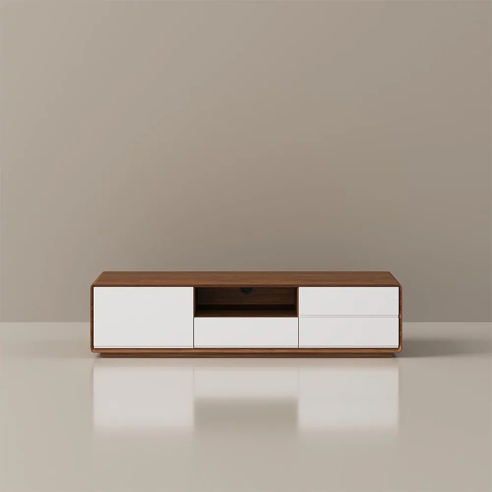 Lunaris 200 cm LED Media Console - Exclusivia