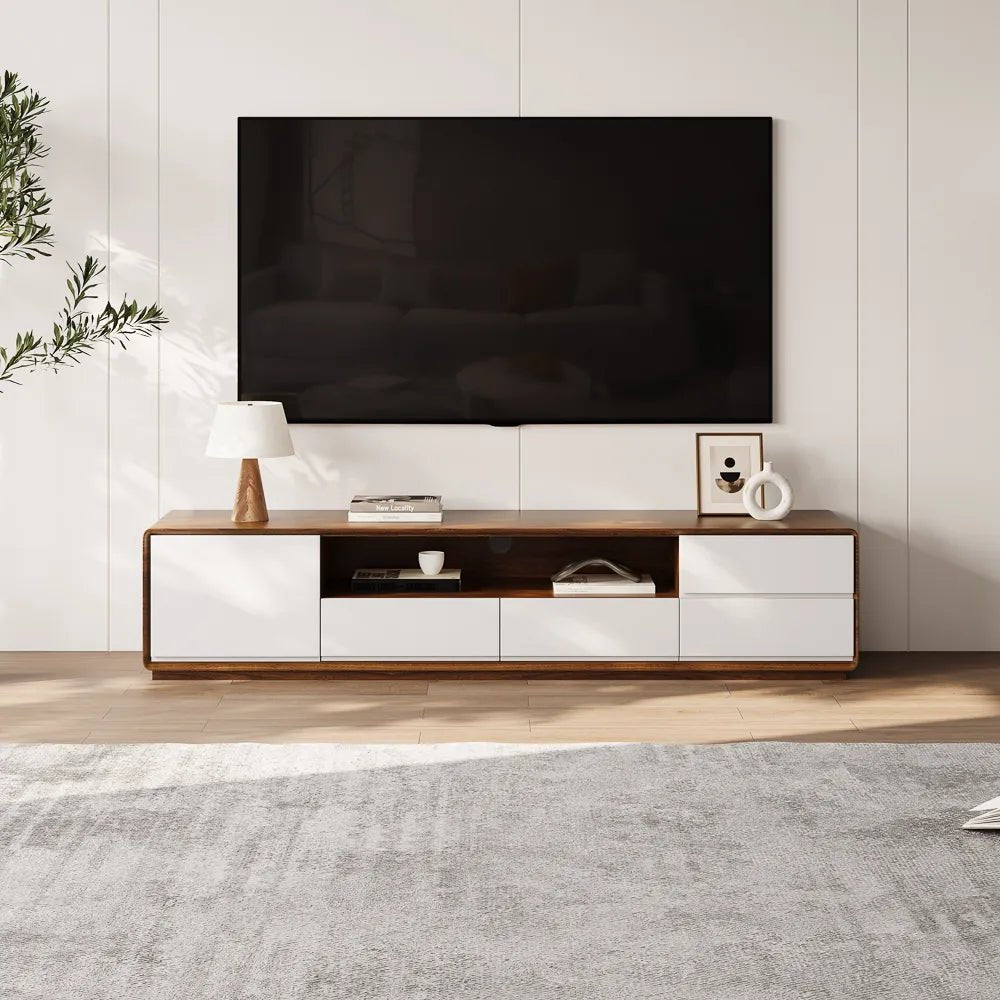 Lunaris 200 cm LED Media Console - Exclusivia