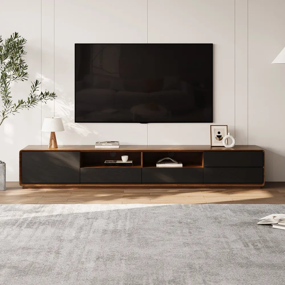 Lunaris 200 cm LED Media Console - Exclusivia