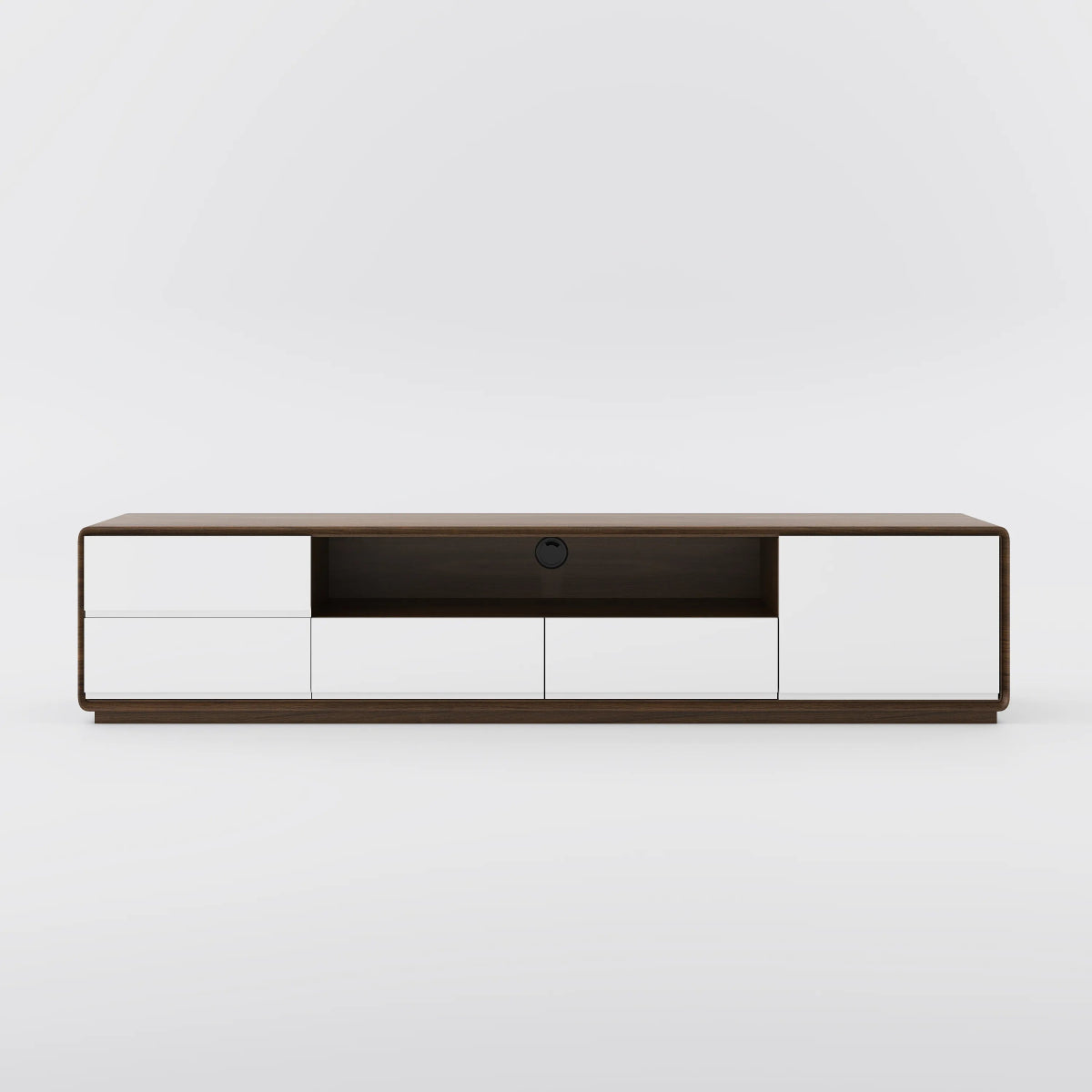 Lunaris 200 cm LED Media Console - Exclusivia